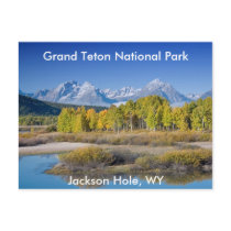 Grand Teton National Park Series 6 Postcard