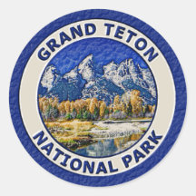 Grand Teton National Park Stickers