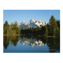 Grand Teton National Park, Teton Range, Wyoming, Postcard