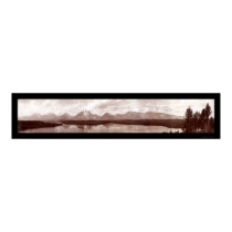 Grand Teton Range WY Photo 1902 posters