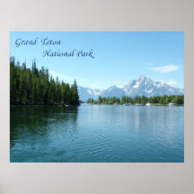 Grand Teton, US, wyoming national park Print
