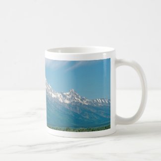Grand Tetons National Park Classic White Coffee Mug