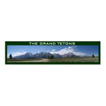 Grand Tetons panoramic poster posters by oopyhteb Grand Tetons panoramic poster posters