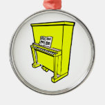grand yellow upright piano with music.png christmas ornaments
