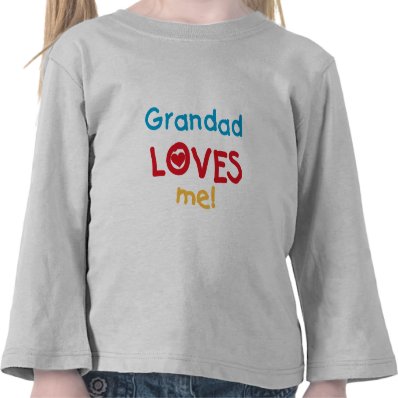 Grandad Loves Me T-shirts and Gifts