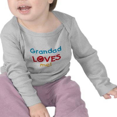 Grandad Loves Me T-shirts and Gifts