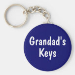 Grandad's Keys Key Chains
