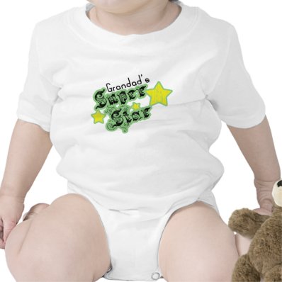 Grandad's Super Star Rompers
