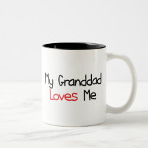 Granddad Loves Me Coffee Mugs