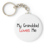 Granddad Loves Me Key Chain