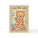 Granddaughter Birthday Card With A Bunch Of Birthd
