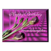 Granddaughter Birthday-customize any occasion Cards