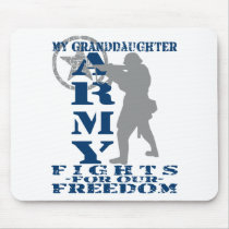 Granddaughter Fights Freedom - ARMY Mouse Mats