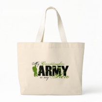 Granddaughter Hero 3 - ARMY Canvas Bag