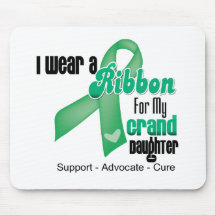 Granddaughter - Liver Cancer Ribbon Mouse Pad