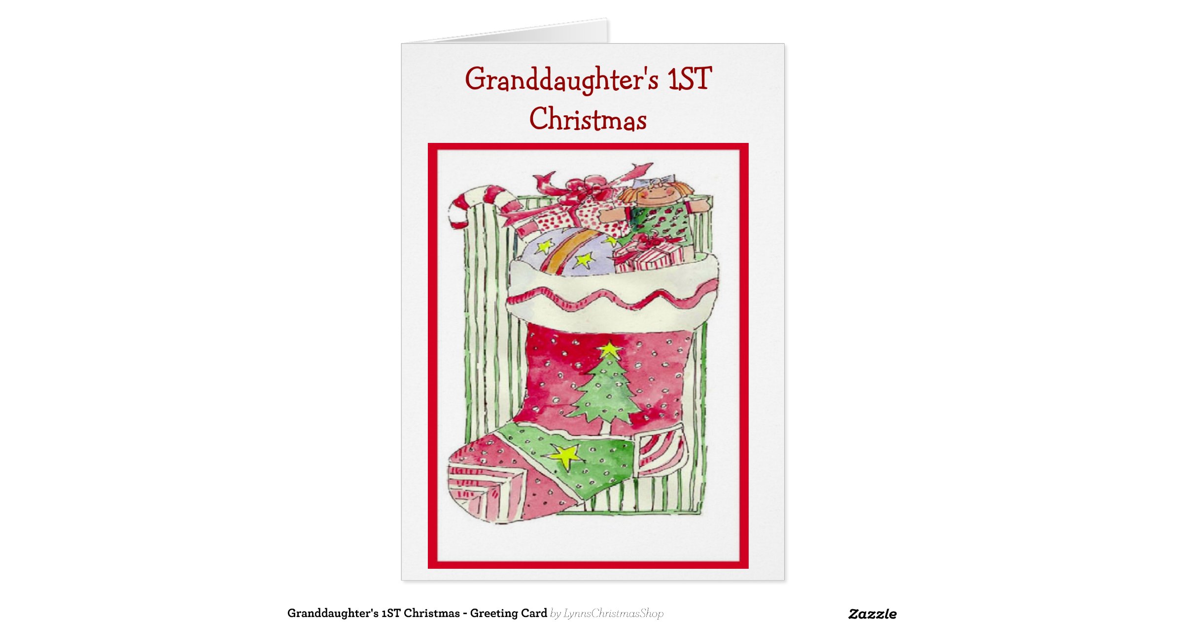 granddaughters_1st_christmas_greeting_card-r8e46d09af2e84cd997c19a34c873dd8a_xvuat_8byvr_1200