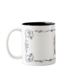 Grande Jete in Flowered Oval Mug