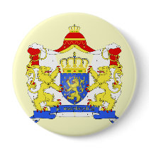 Grandes armes Pays Bas, Netherlands Button