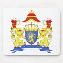 Grandes armes Pays Bas, Netherlands Mouse Pad