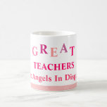 Grandes profesores - rosa tazas
