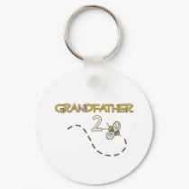 Grandfather 2 Bee keychains