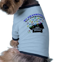 grandfather - butterflies parkinson awareness pet clothing