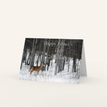 Grandfather Deer Father's Day Card