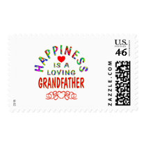 Grandfather Happiness postage