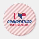 Grandfather, North Carolina Fridge Magnet