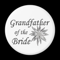 Grandfather of the Bride magnets