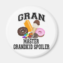 Grandkid Spoiler Gran Fridge Magnets