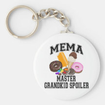Grandkid Spoiler Mema Key Chains