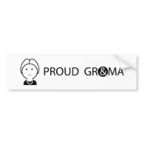 GRANDMA1_BUMPER STICKER bumper stickers by BabyKidsWorld GRANDMA1_BUMPER STICKER bumper stickers