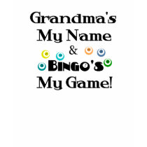 Grandma and Bingo t-shirts