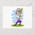 grandma batting baseball
