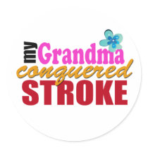 Grandma Beat Stroke Sticker