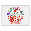 Grandma & Grandpa Happiness cards