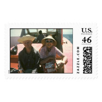 Grandma & Grandpa on Spring Break postage