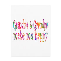 Grandma & Grandpa postcards