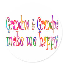 Grandma & Grandpa Sticker
