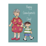 Grandma & Grandson (Grandparent Designs) postcards
