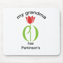 grandma has parkinson's mousepads