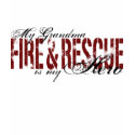 Grandma Hero - Fire & Rescue t-shirts by poorrichards Grandma Hero - Fire & Rescue t-shirts