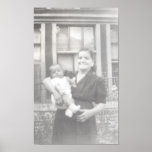 Grandma-holding-Patrick posters