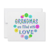 Grandma invitations