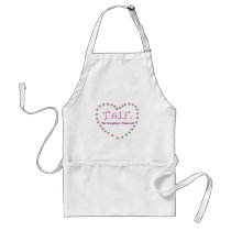 Grandma is Fantastic Heart aprons