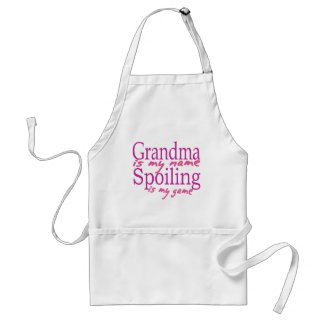 Grandma is my Name apron