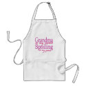 Grandma is my Name aprons by EllesPlanet Grandma is my Name aprons