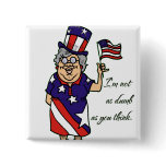 Grandma Isn't Dumb Button