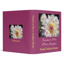 Grandma Mom Daughters Tradition Family Recipes Binder